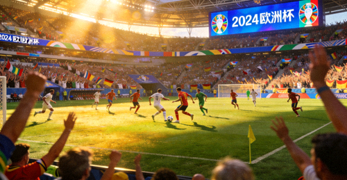 2024欧洲杯足球赛事精彩比赛现场全景
